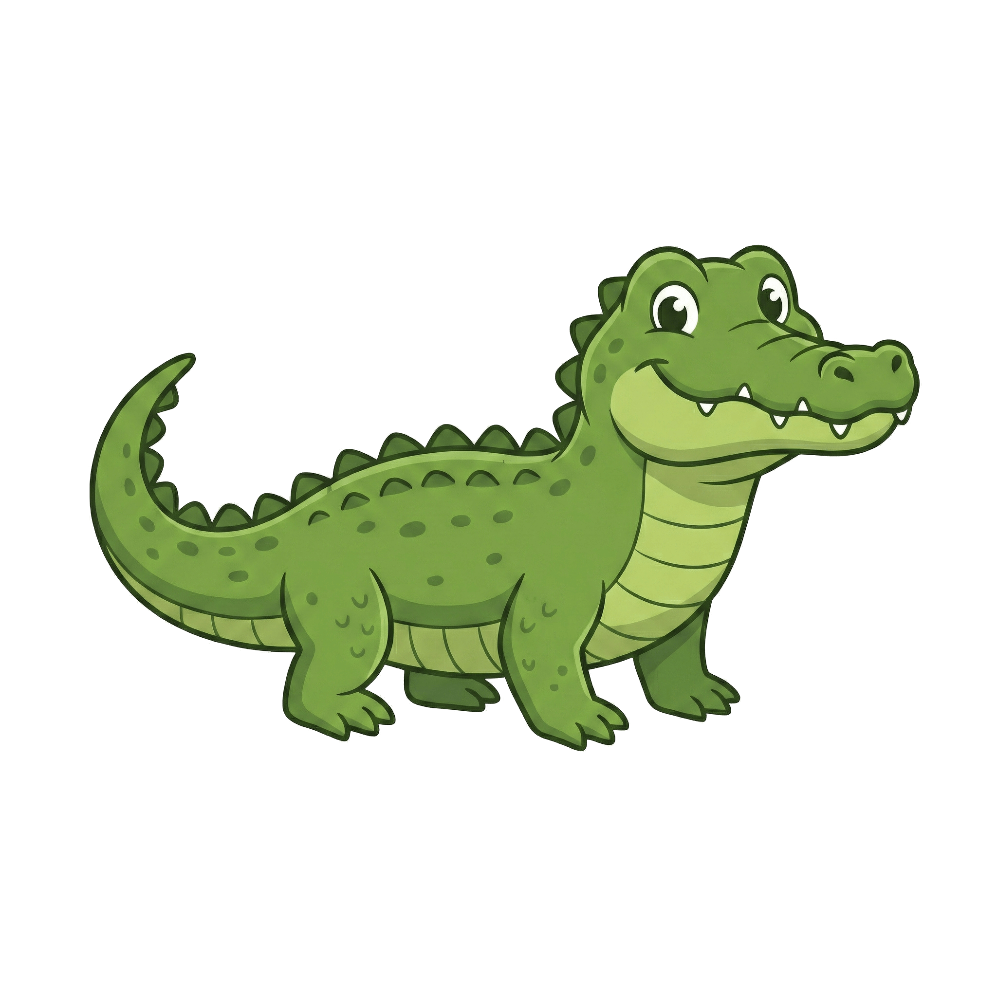 Crocodile pet overlay character