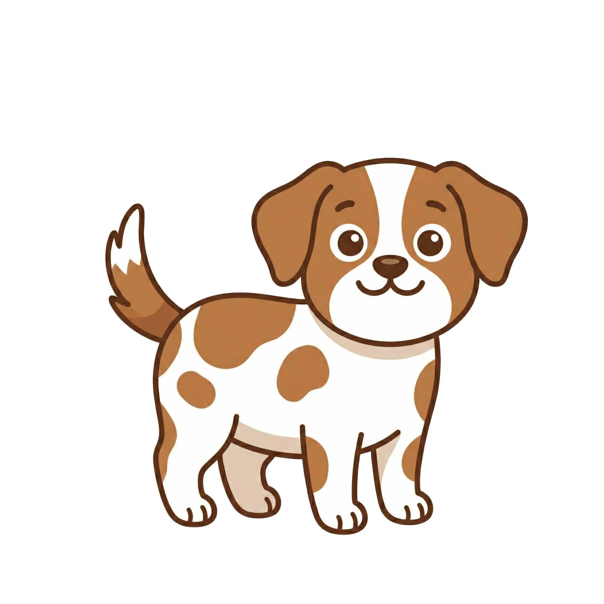 Dog pet overlay character