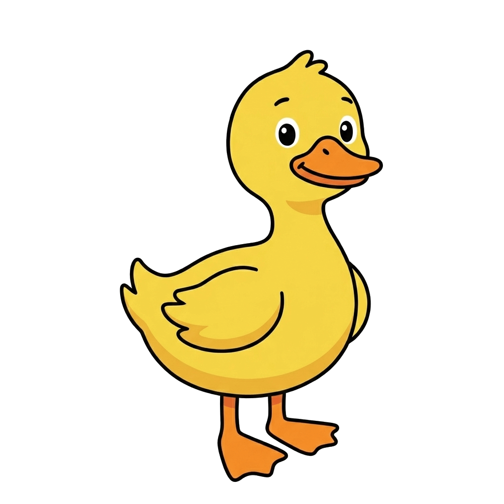 Duck pet overlay character
