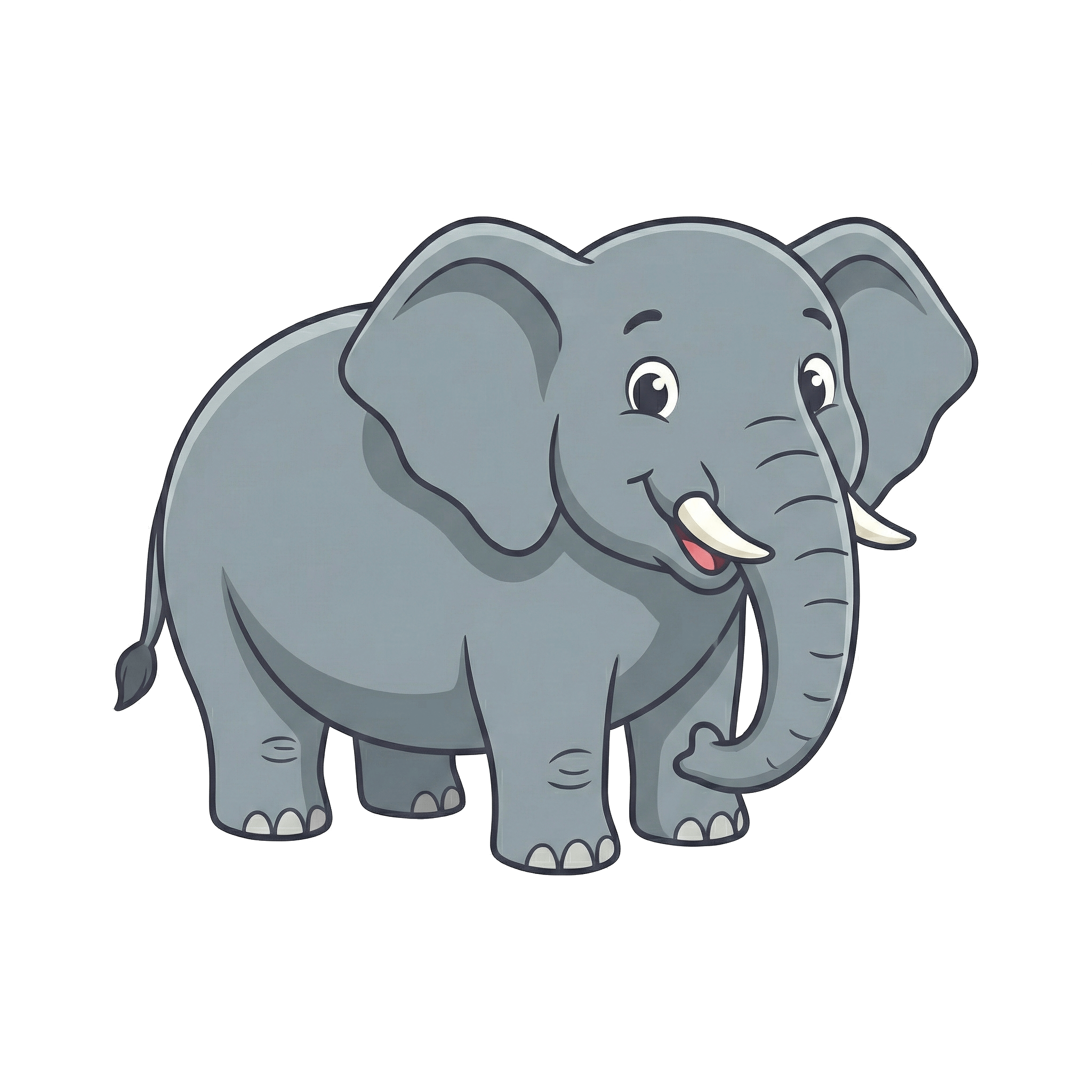Elephant pet overlay character