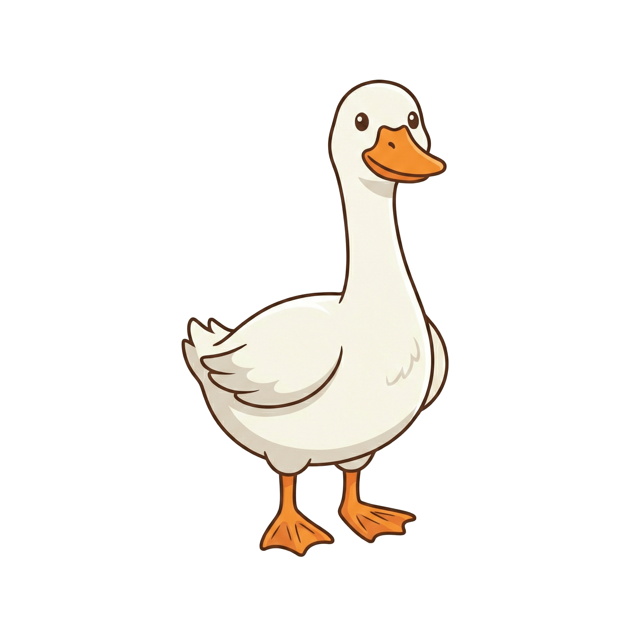Goose pet overlay character