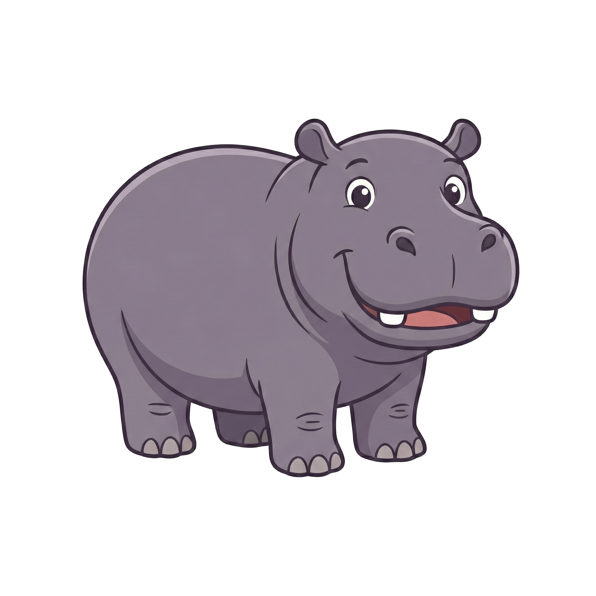 Hippo pet overlay character
