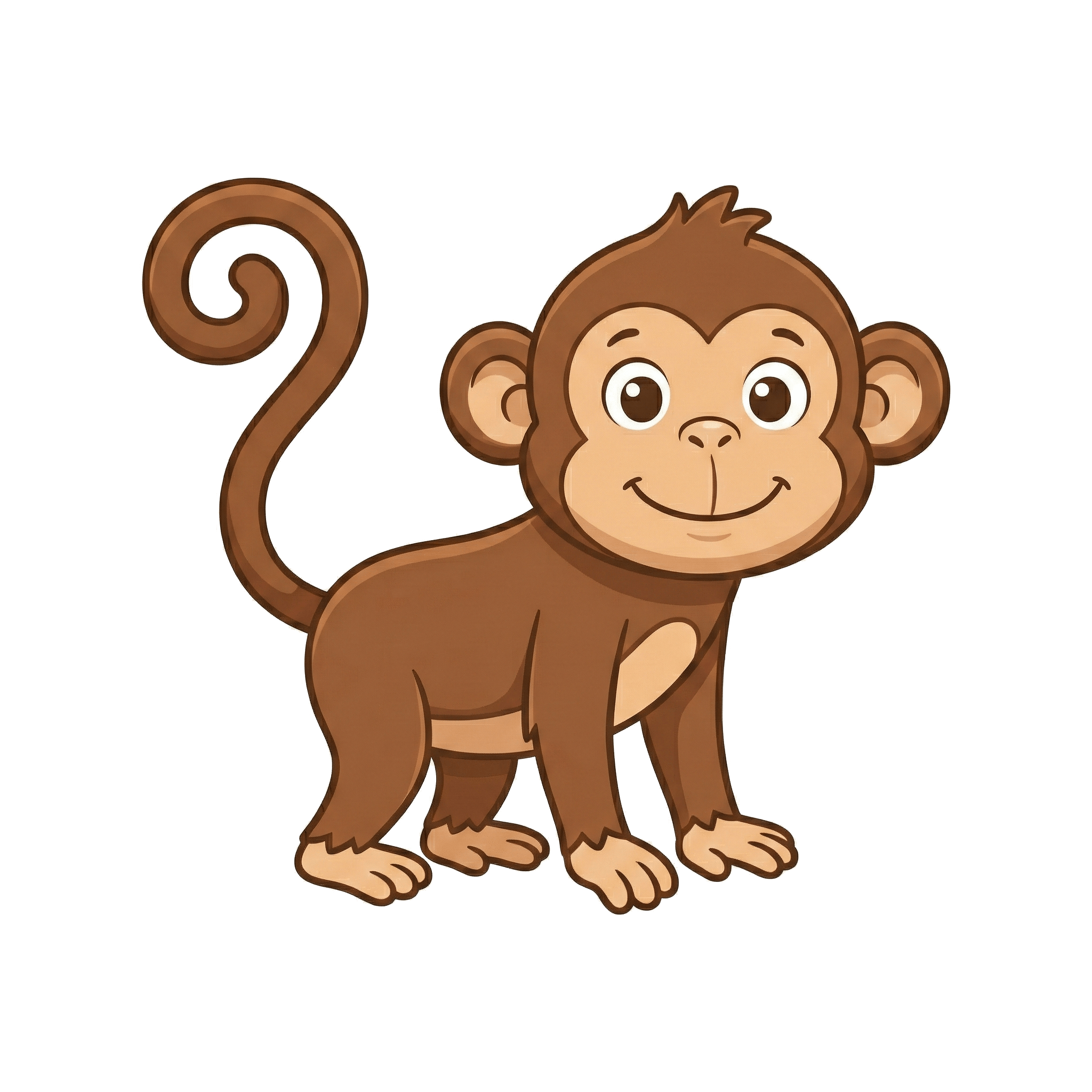 Monkey pet overlay character