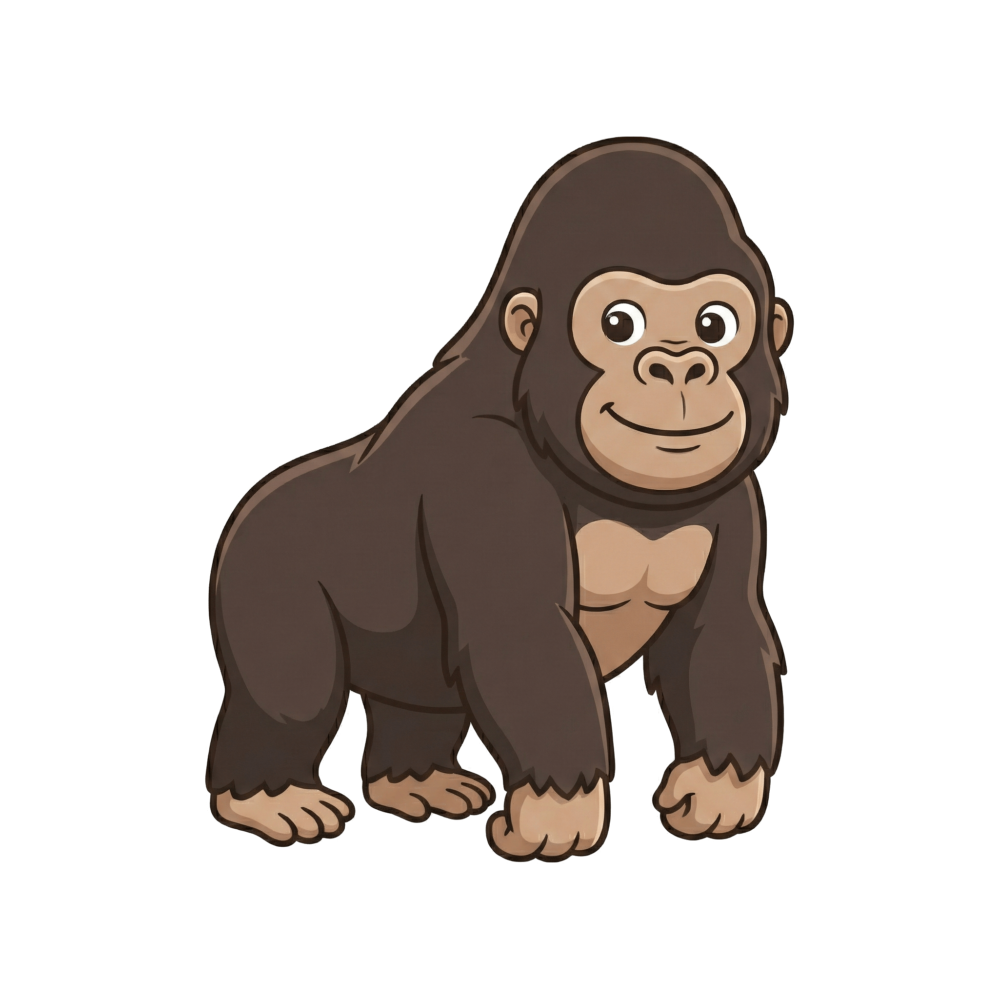 Orangutan pet overlay character