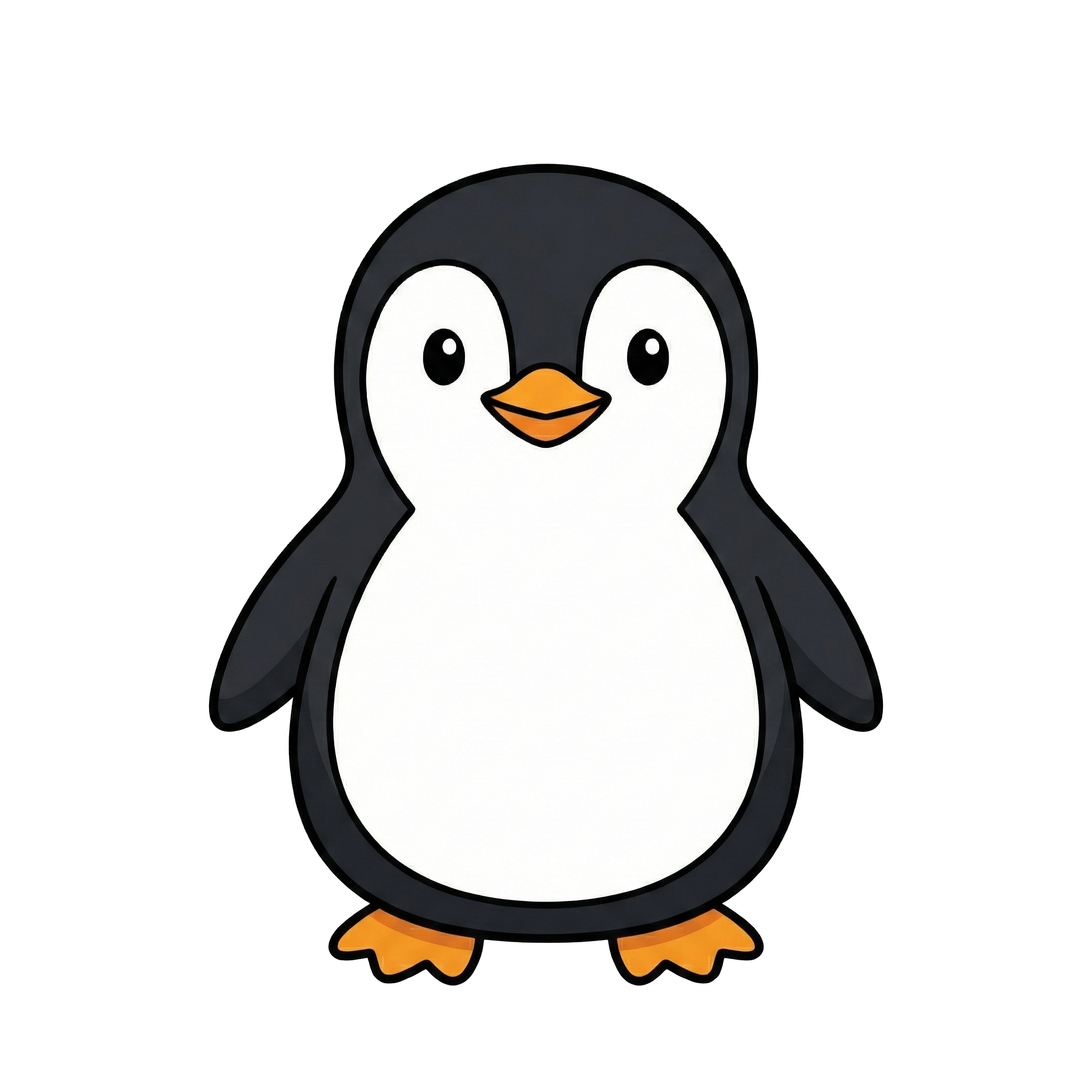 Penguin pet overlay character